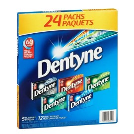 Ensemble de 24 paquets de gommes