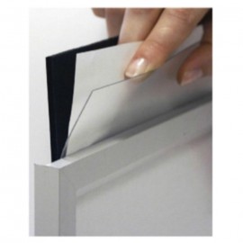 Cadre extérieur en aluminium CPF 400 pour coroplast, 24 x 36 po