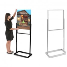 CPH series large format poster stands, double sided