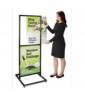 CPH series large format poster stands, double sided