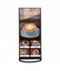 CPH series large format poster stands, double sided