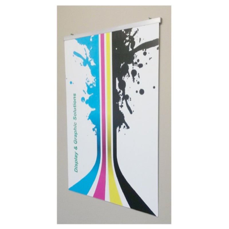 Support en aluminium CPR3 pour affiche rigide 5 mm, 24, 36 ou 48 po