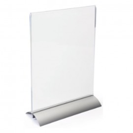 CPS 300 series aluminum table sign stand, 8.5 to 36 in