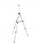 Aluminum display easel, black or silver