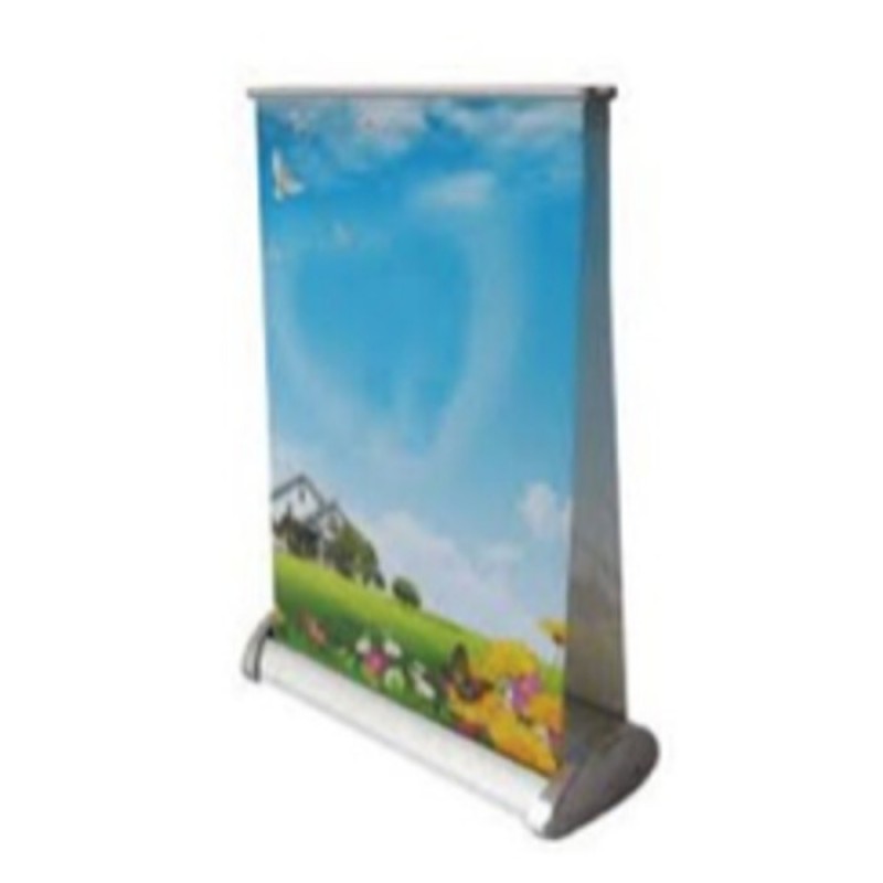 CRS 600D double sided tabletop roll-up, 11.75 x 16.5 in