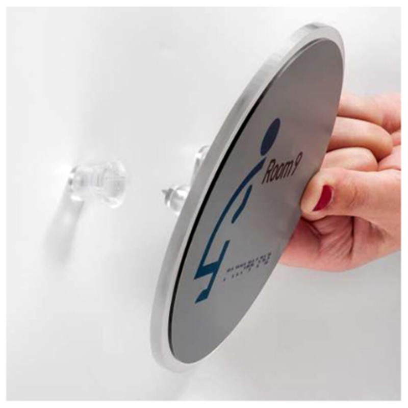 Invisible clear standoffs V 400, V 500 and V 600