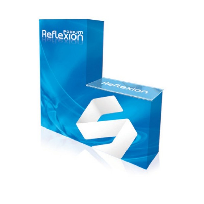 Reflexion modules (podium, door, counter, shelves, corner, bridge)