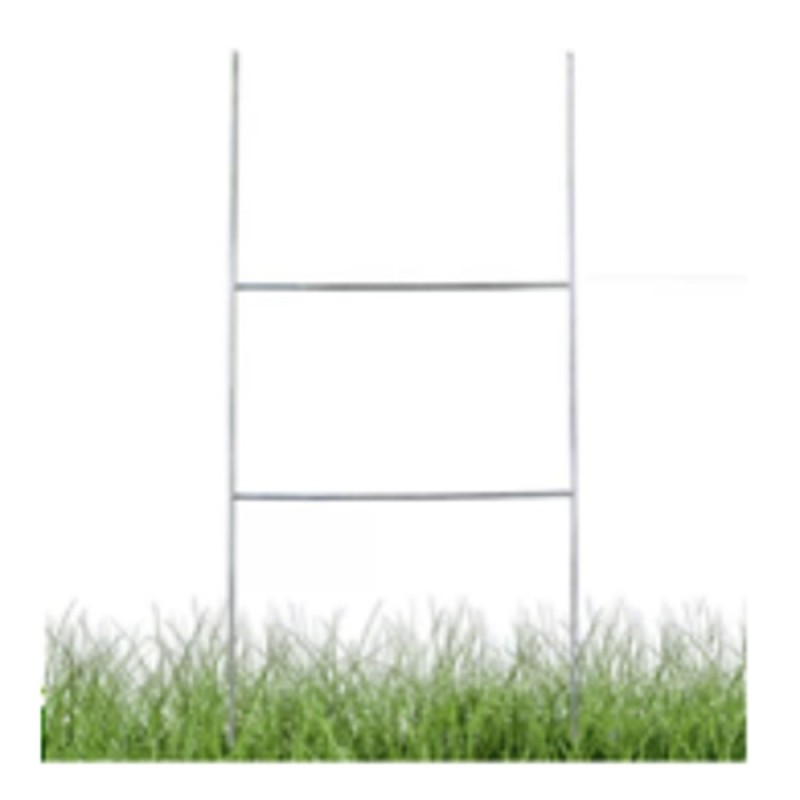 Support en H galvanisé 23 x 10 po pour coroplast