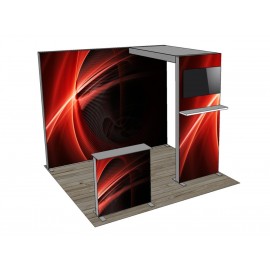Kit A4 Sego, 10 x 10 ft trade show booth