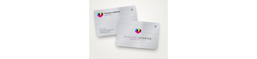 Cartes d'affaires NFC