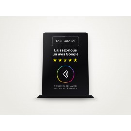 Présentoir NFC Avis Google Présentoir NFC Avis Google