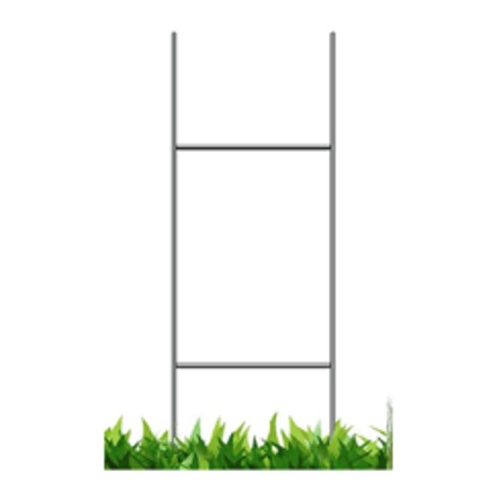 Lawn sign stakes