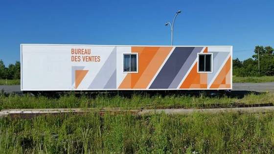 Bureau des ventes · Container