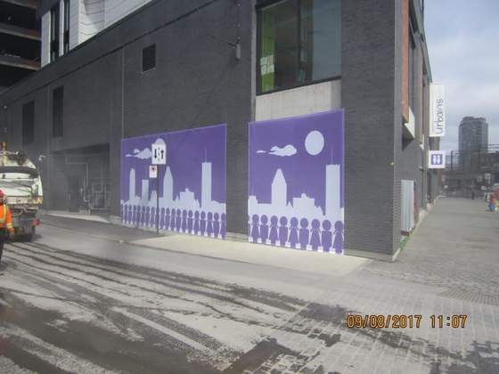 Palissade artistique Montréal