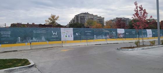 Wilderton · Bannière mesh palissade